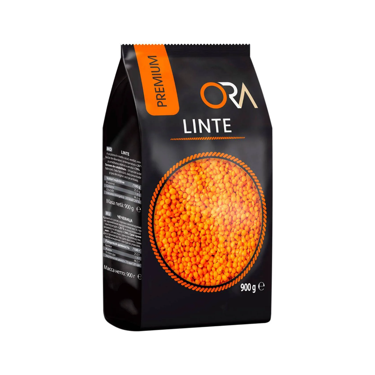 Linte, Calitate superioară, Premium - ORA 900g