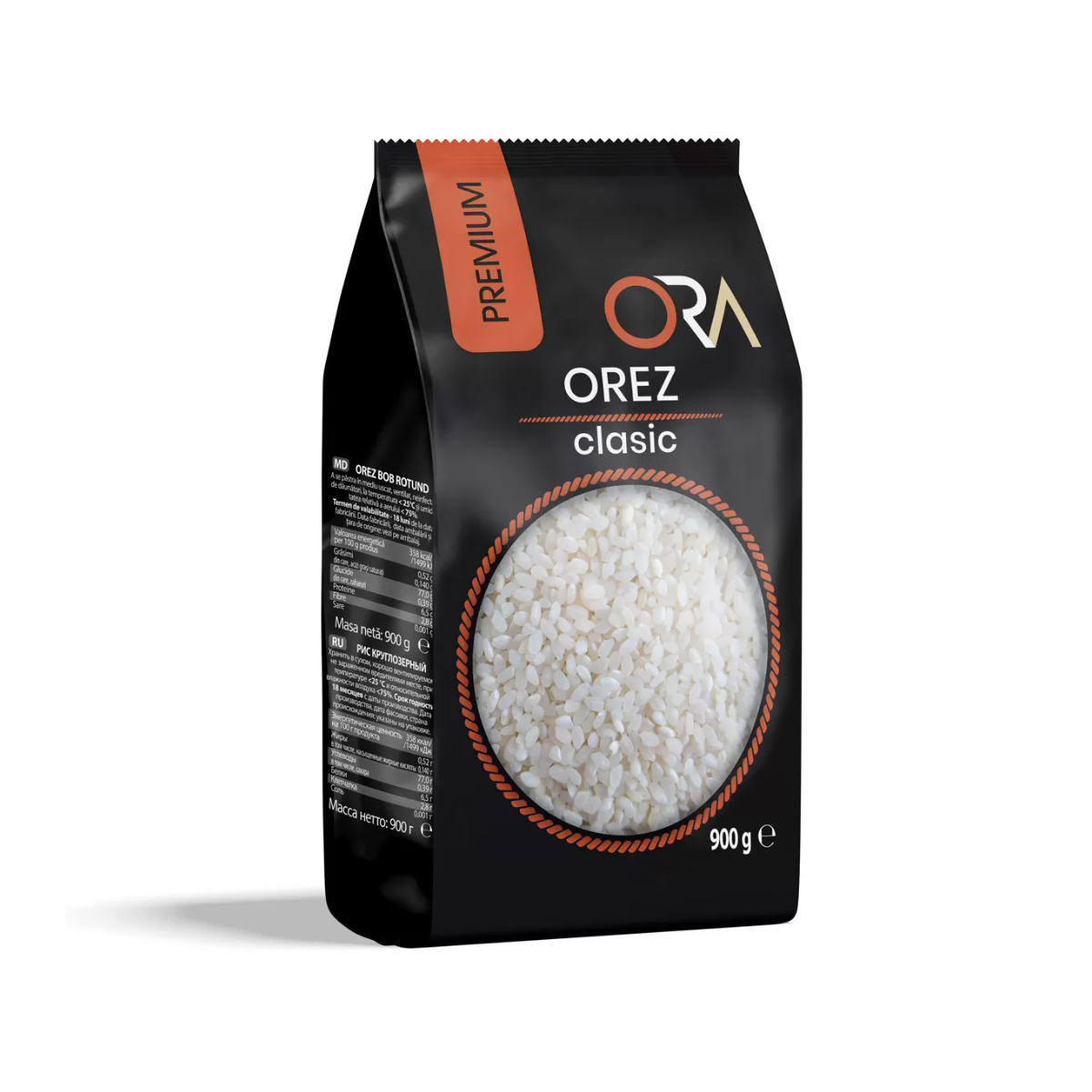 Orez Clasic, Calitate superioară, Premium - ORA 900g