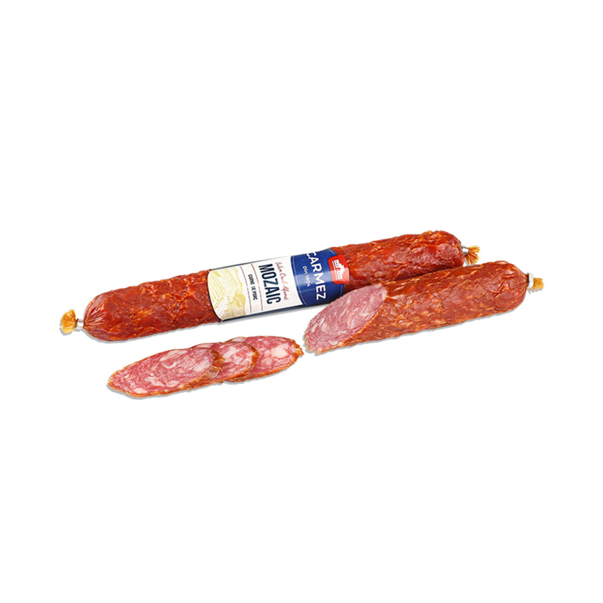 Carmez Mosaic Salami, Dry-cured 300g/stick