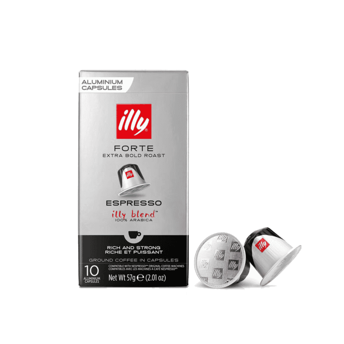 Capsules Nespresso® illy® Forte 10 units