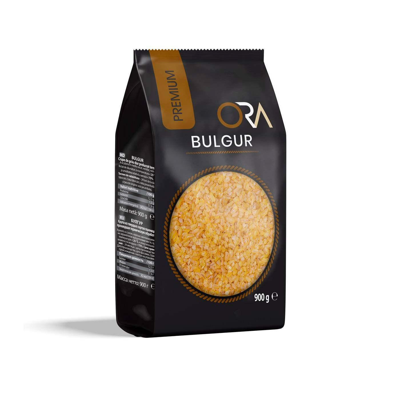 Bulgur, Calitate superioară, Premium - ORA 900g