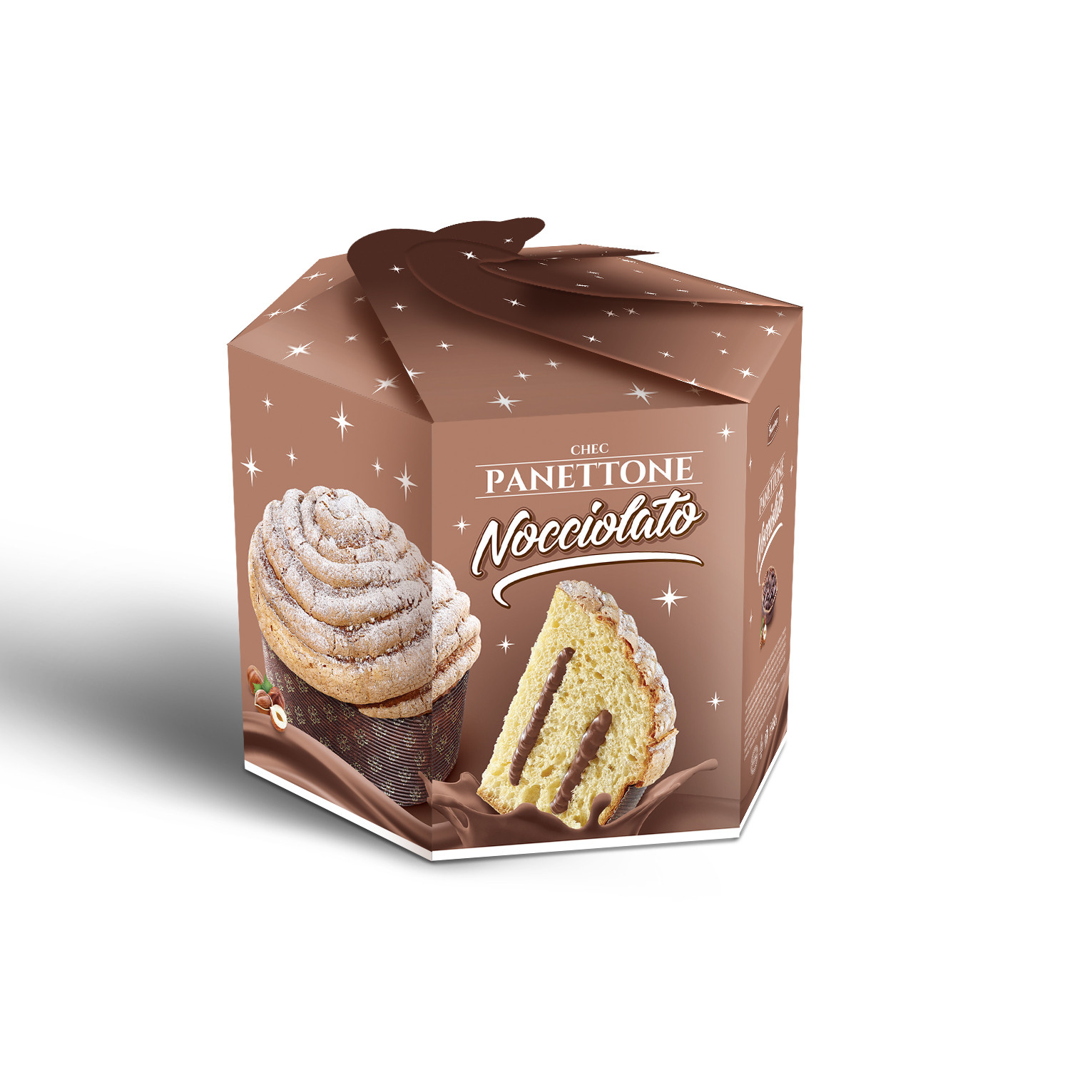 Chec PANETTONE Nocciolato (650g)