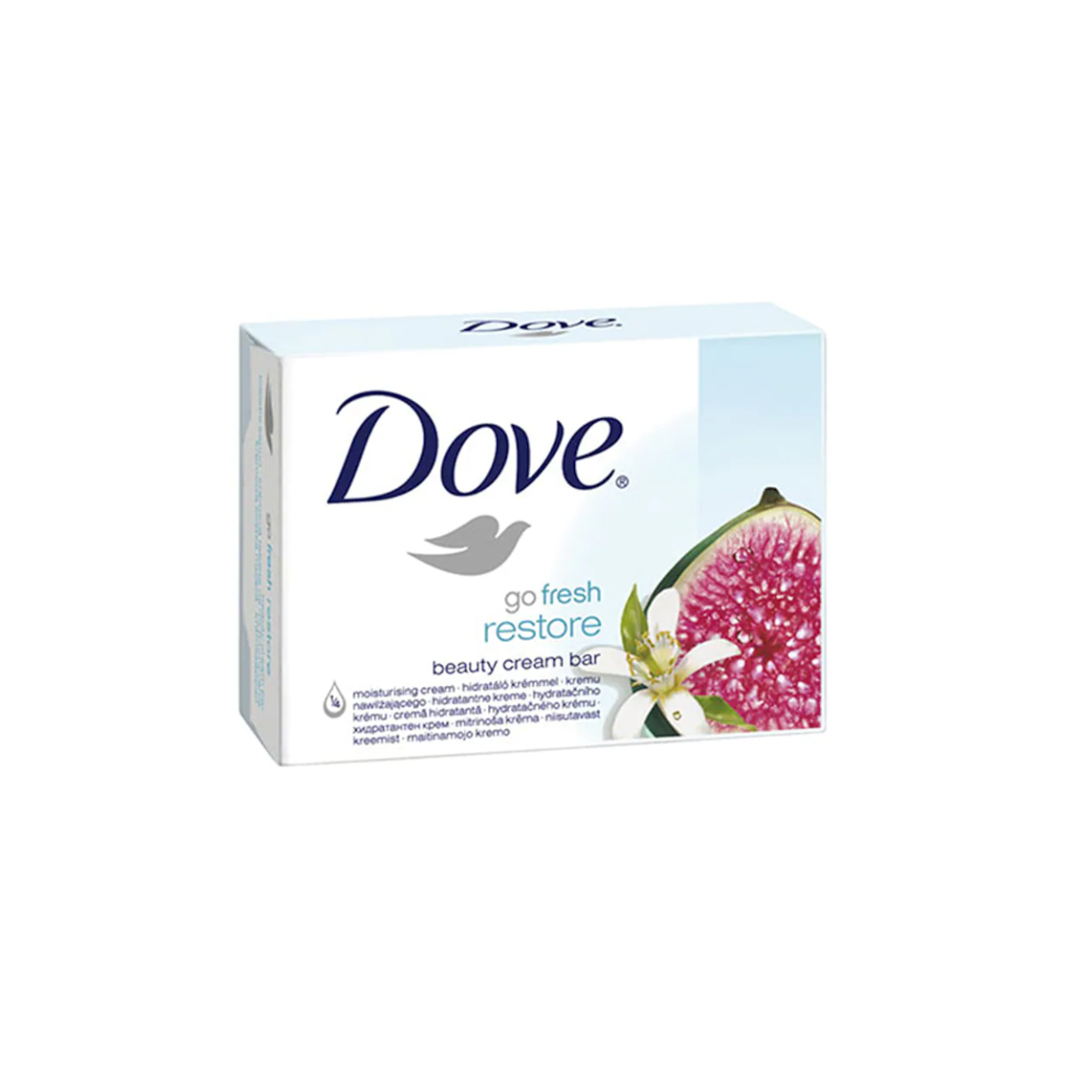 Dove Blue Fig & Orange Blossom cream soap, 90 g