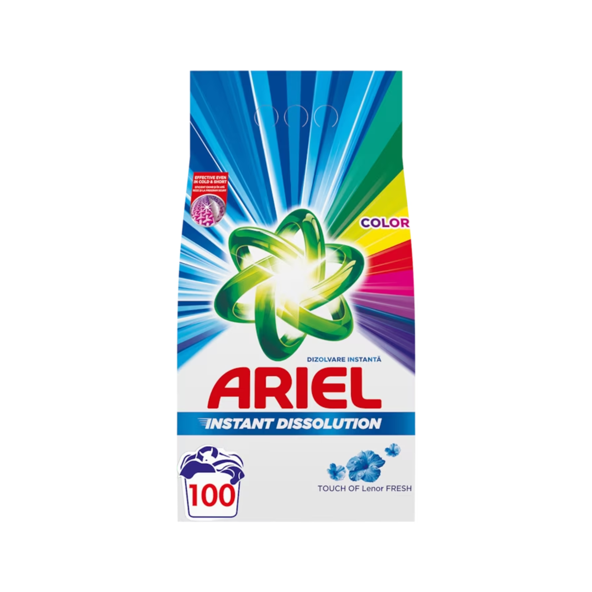 Ariel Touch of Lenor Fresh Color laundry detergent powder, 7.5kg