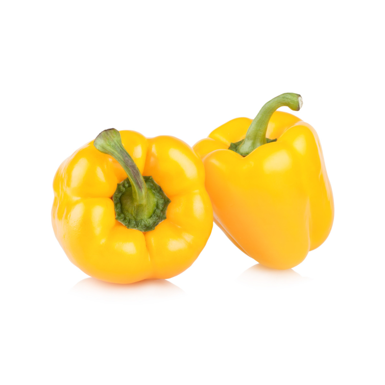 California yellow peppers